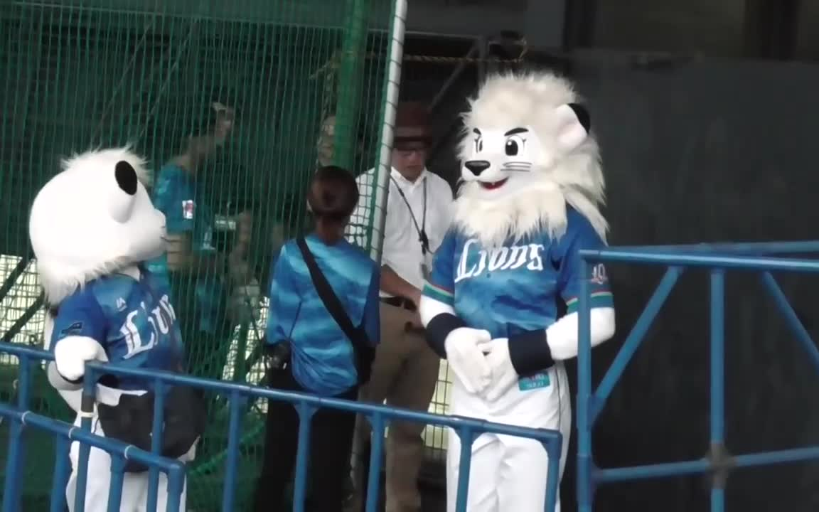 端庄狮子埼玉西武狮吉祥物leo