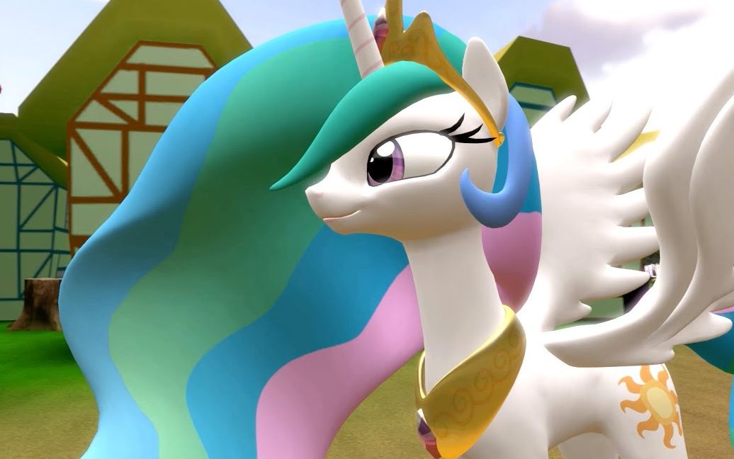 小马宝莉最美的女王:宇宙女王太美了,每个动作都美的窒息!