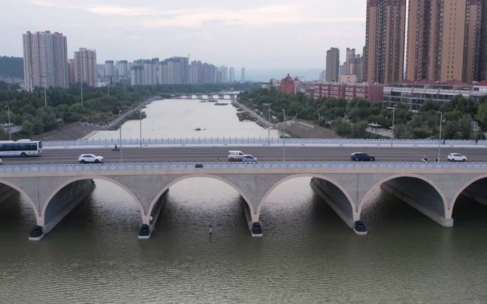 三门峡九孔桥拆除图片