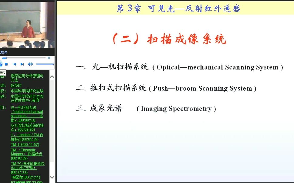 赵英时 遥感应用分析原理与方法第三章可见光&反射红外遥感1哔哩哔哩bilibili