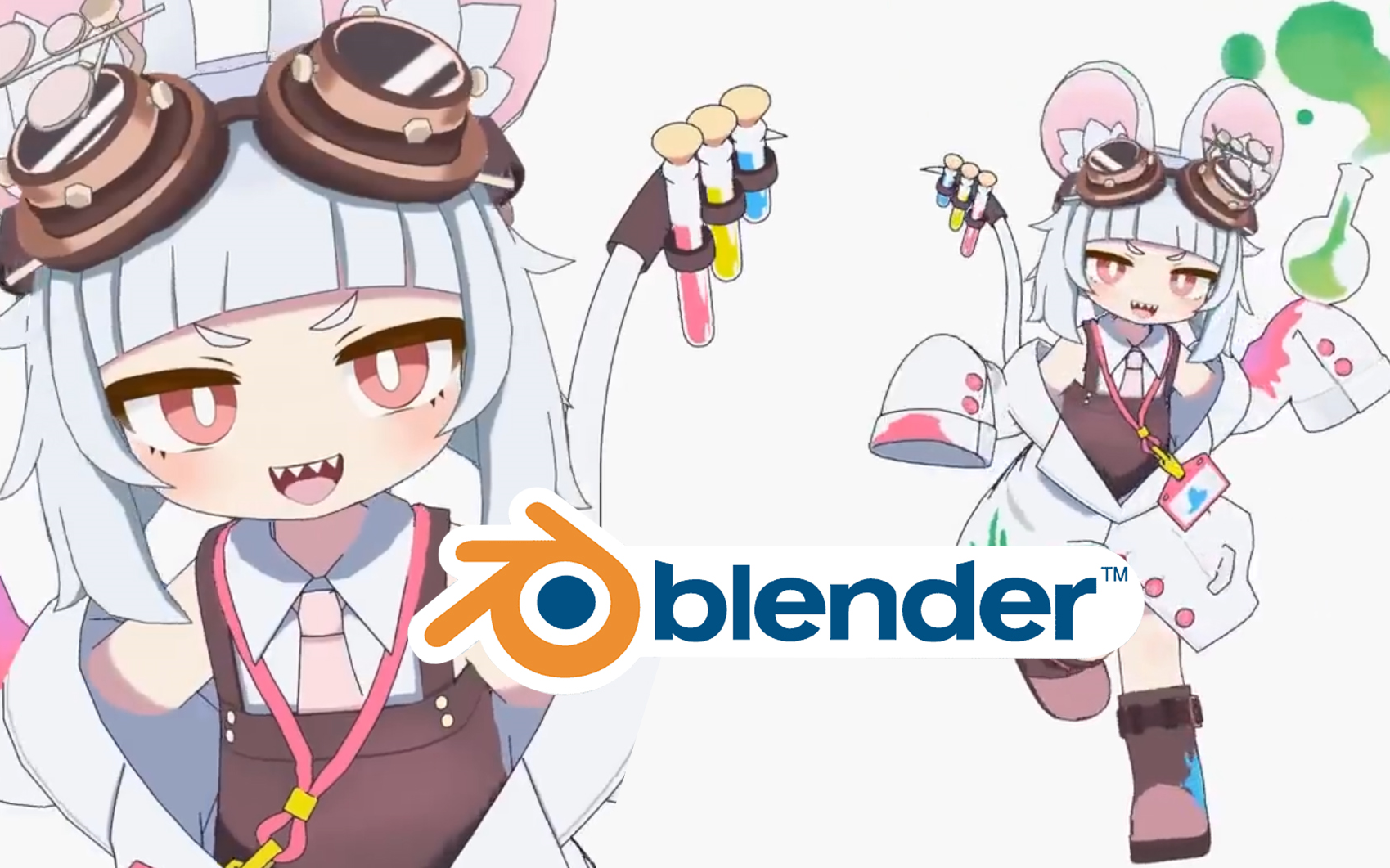 卡哇伊,[Blender]创建日漫二次元角色!哔哩哔哩bilibili