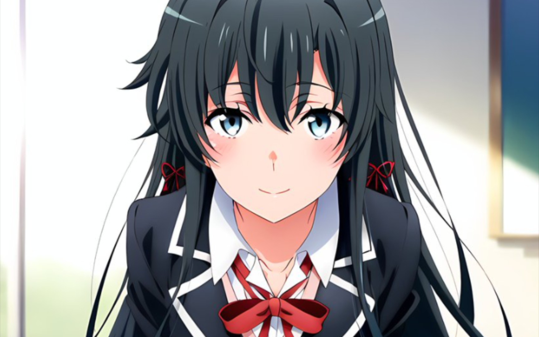 雪乃:"我倒是希望你否定这一点哼～"