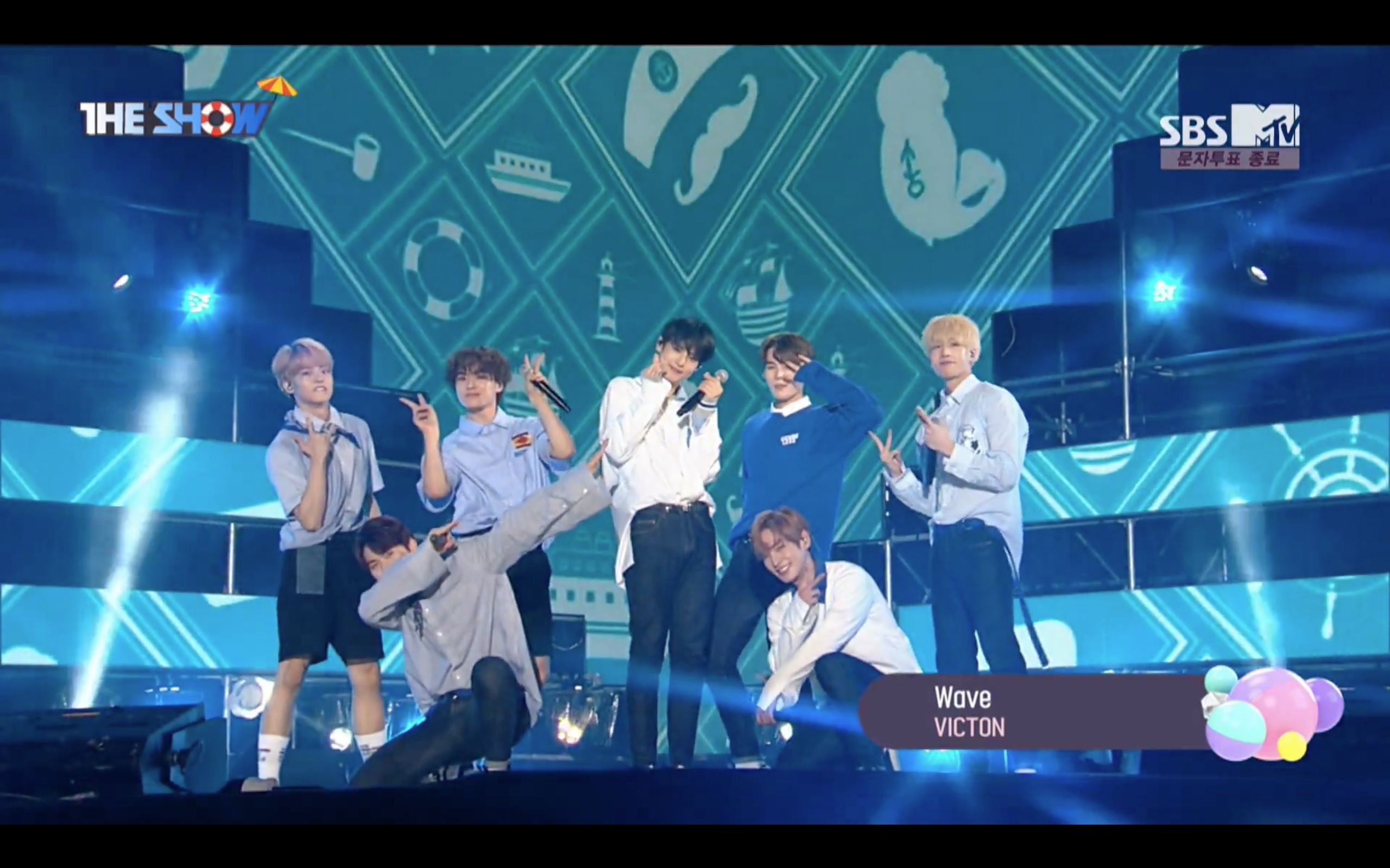 170725 victon 特别舞台 【wave】( 原唱:un)_哔哩哔哩 (゜-゜)つロ