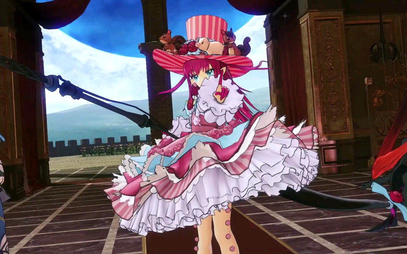 『fgo街机』看来原作者很喜欢伊丽莎白呢_哔哩哔哩_bilibili