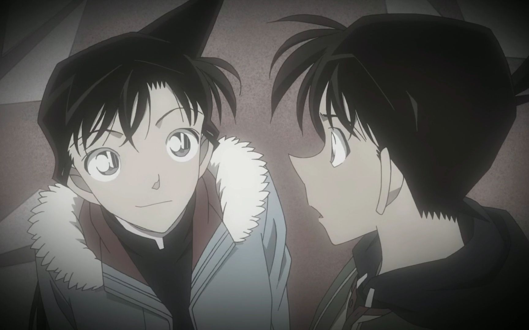 活动作品新一和小兰或许真的又心灵感应吧