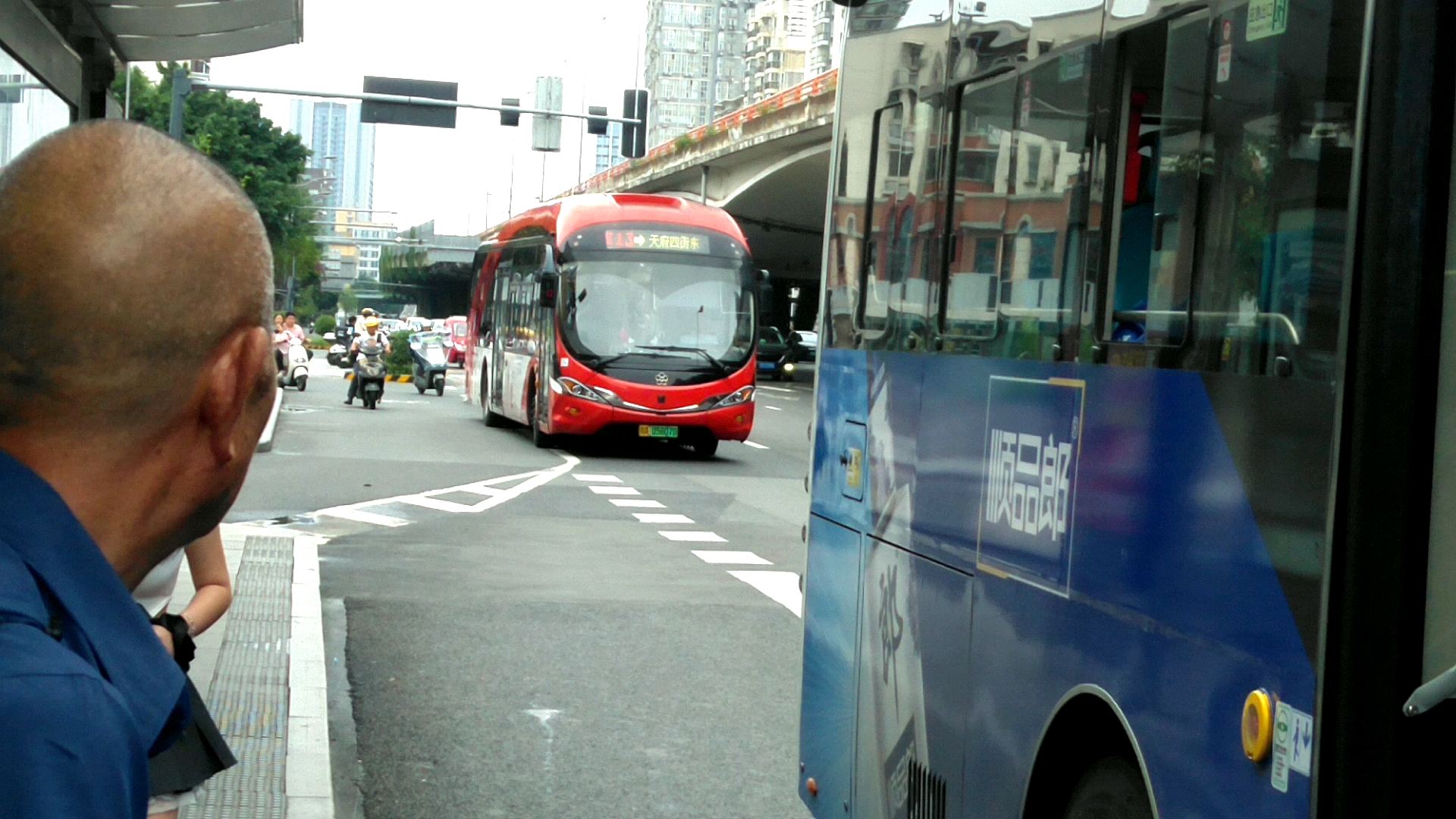 【广通银隆新能源合集2】【gj02】成都公交k13,①九里堤公交站(长庆