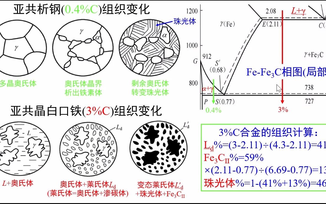 铁碳合金相图ppt图片