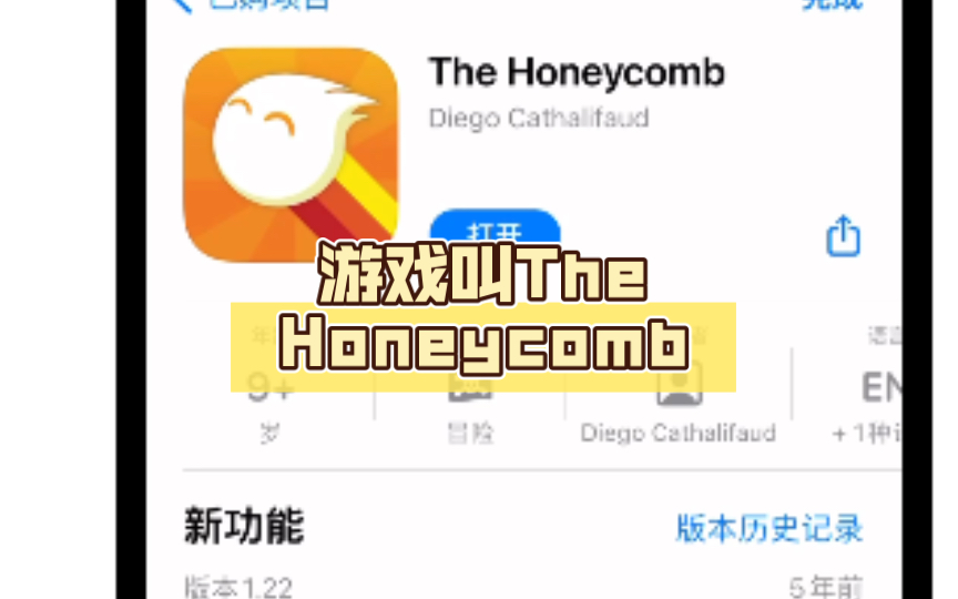 [图]游戏叫The Honeycomb，简单玩左右点跳，闲着的玩可以