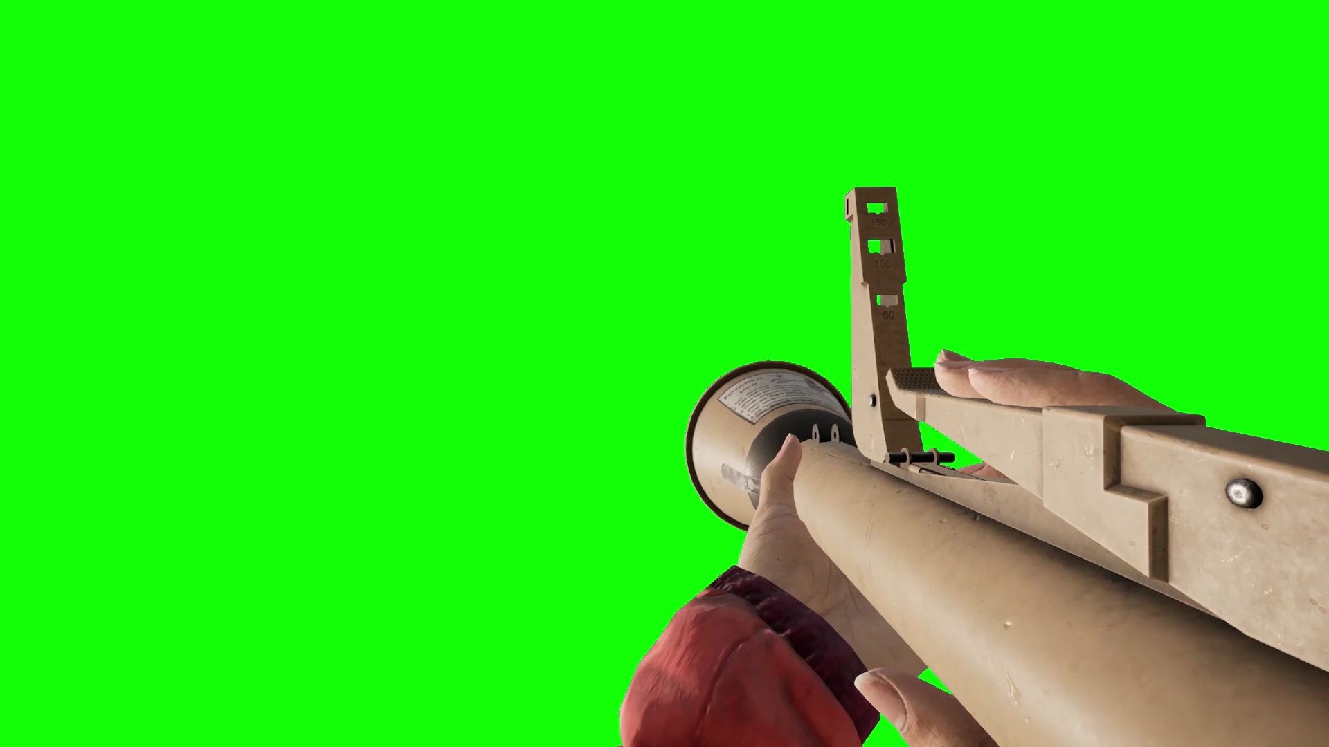 绝地求生 莫辛纳甘 铁拳绿幕抠像素材-账号已注销-pr-哔哩哔哩视频