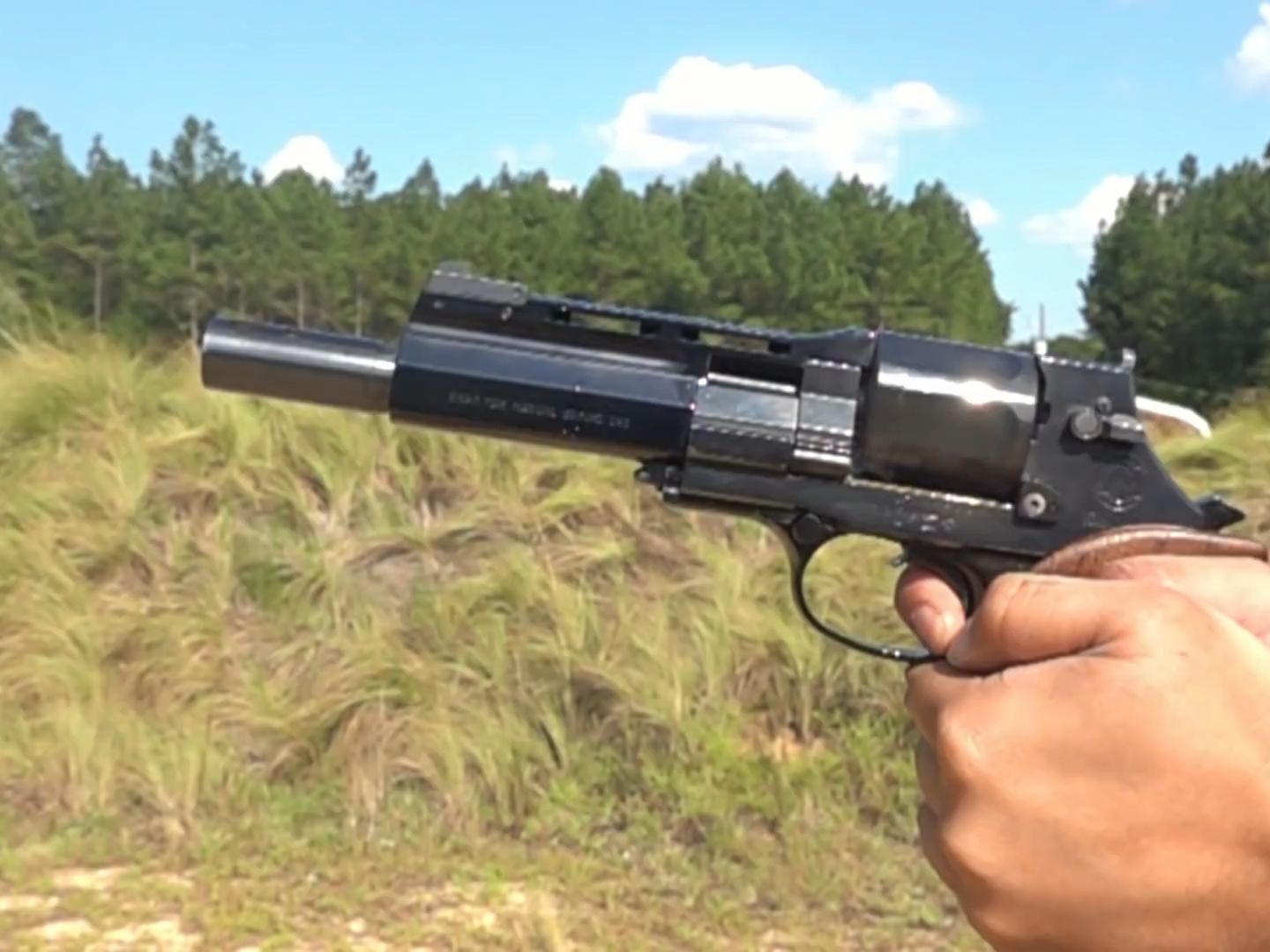 超低后坐力 .357 magnum 转轮手枪