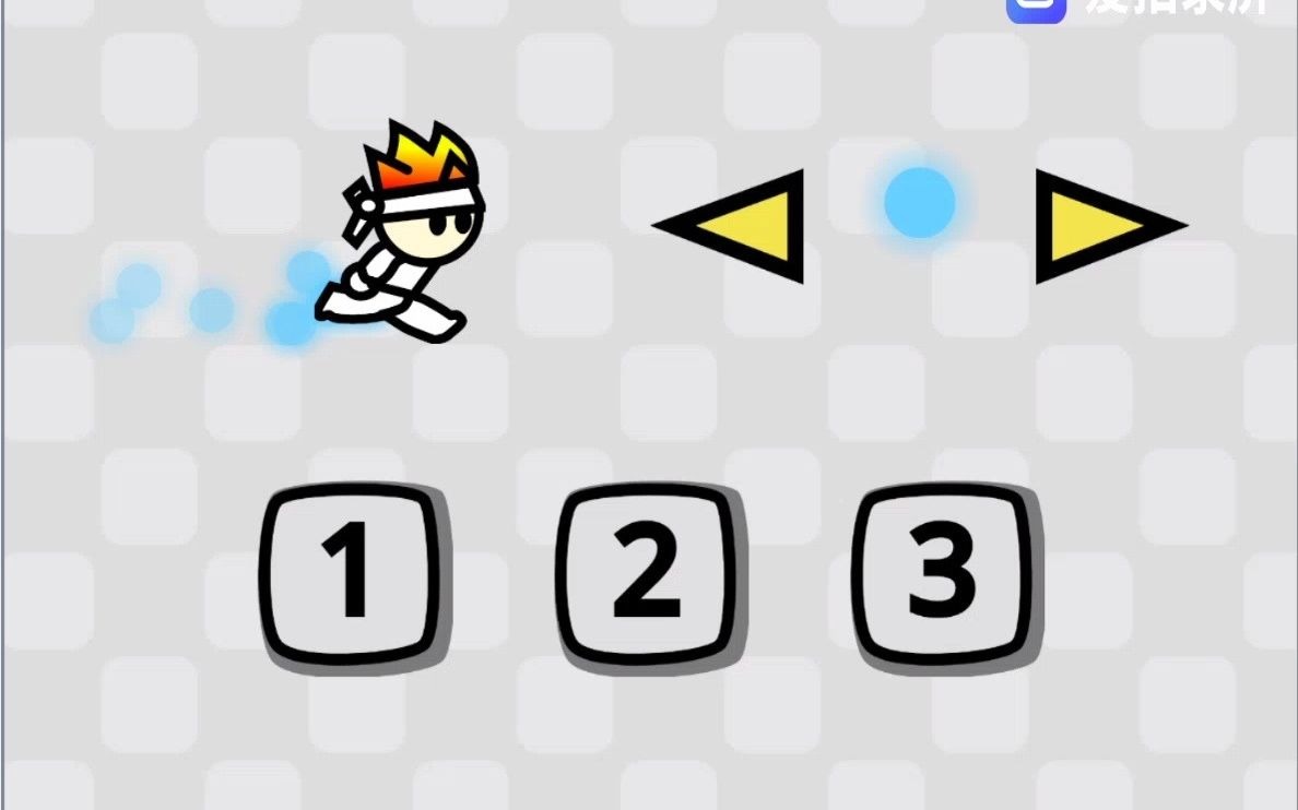 [scratch编程自制游戏]忍者跑酷2