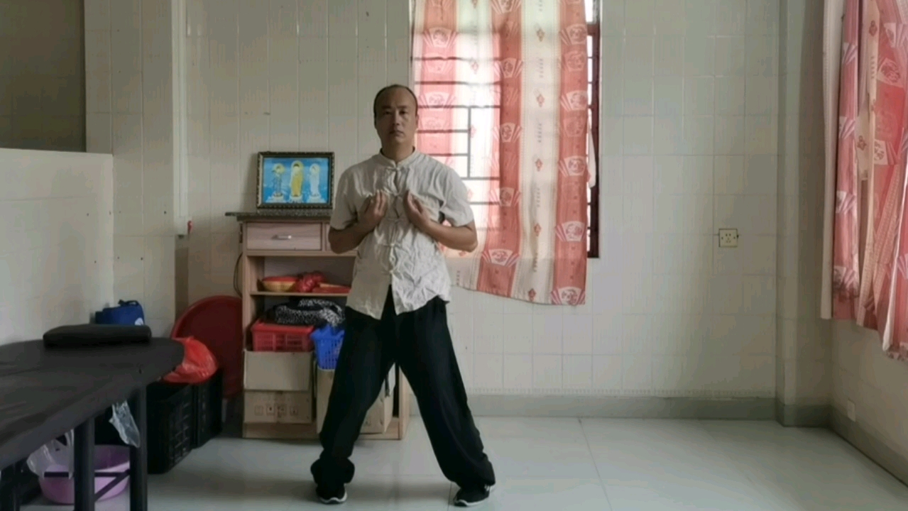 寻桥起式,咏春拳