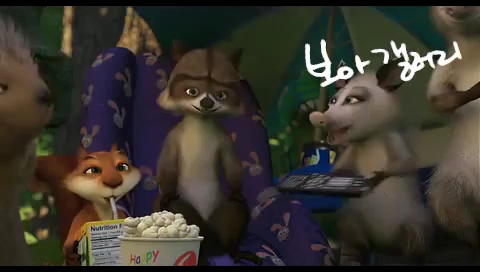 宝儿BoA为动画电影《篱笆墙外(over the hedge)》角色Heather配音片段(该角色英文版由艾薇儿配音,中文版由杨丞琳配音,韩、日版由BoA配音)哔...