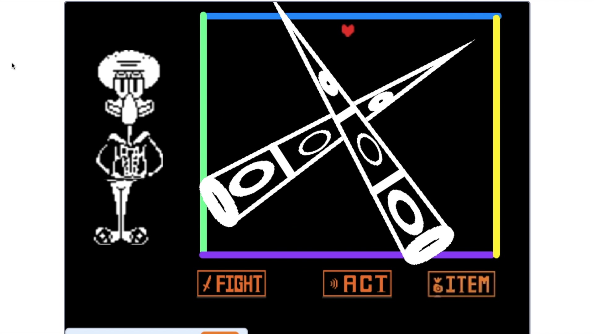 【spongetwist:squarepantale】章鱼哥战!