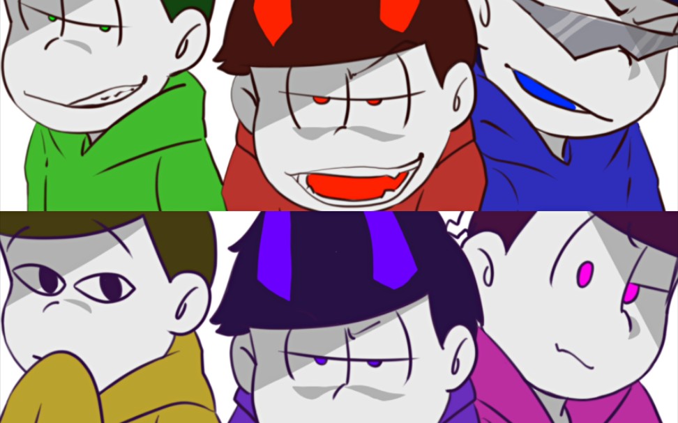 【阿松手书/meme】machine gun_哔哩哔哩_bilibili