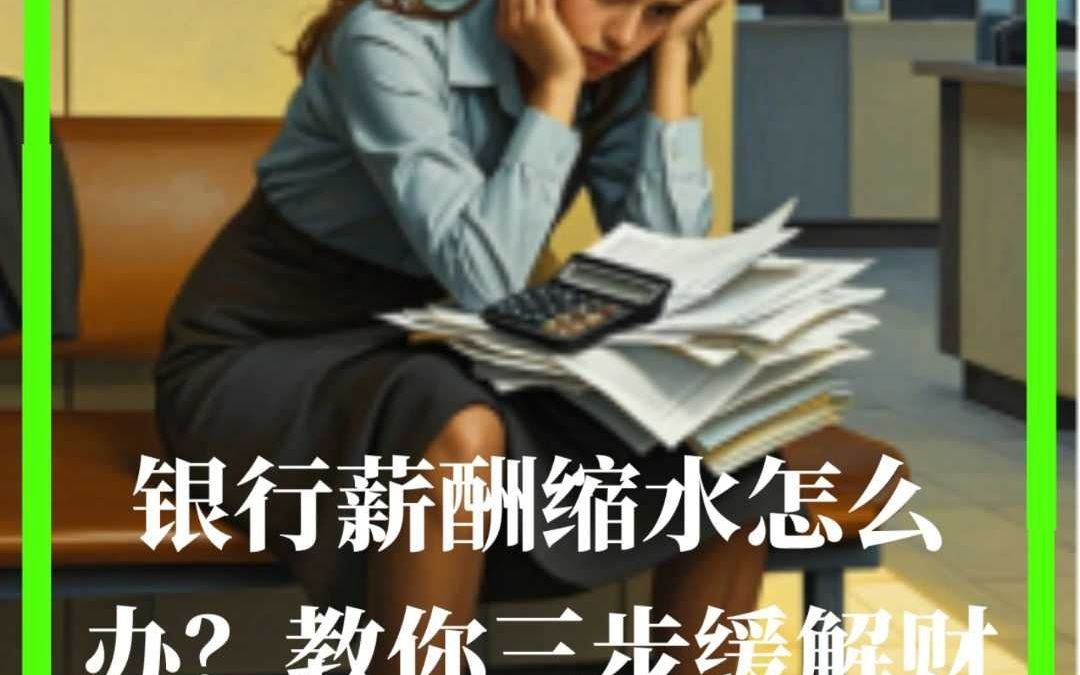 银行薪酬缩水怎么办?教你三步缓解财务焦虑哔哩哔哩bilibili