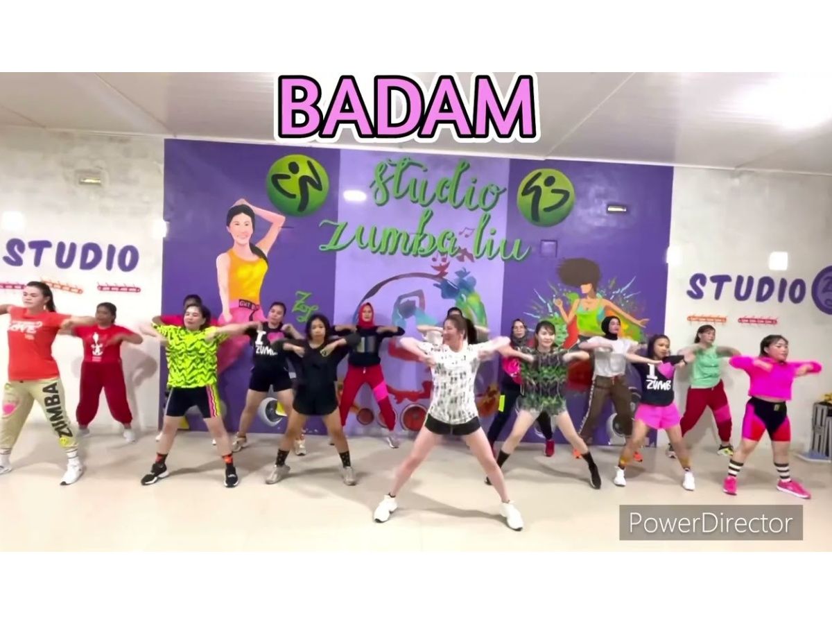 【zumba | badam - hardwell & henry fong ft mr.vegas】by zin liu