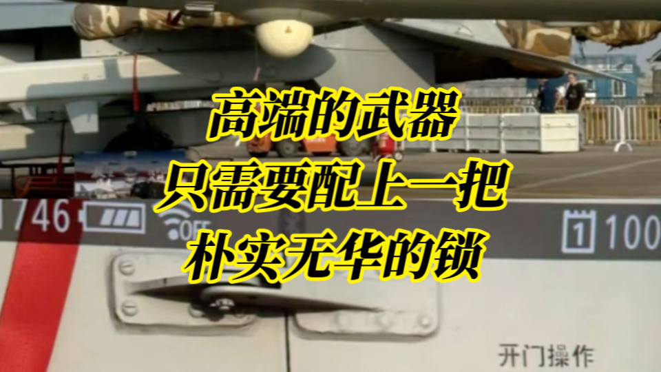 “高端的武器,只需要配上一把朴实无华的锁,这就是兔子,该省省,该花花”哔哩哔哩bilibili