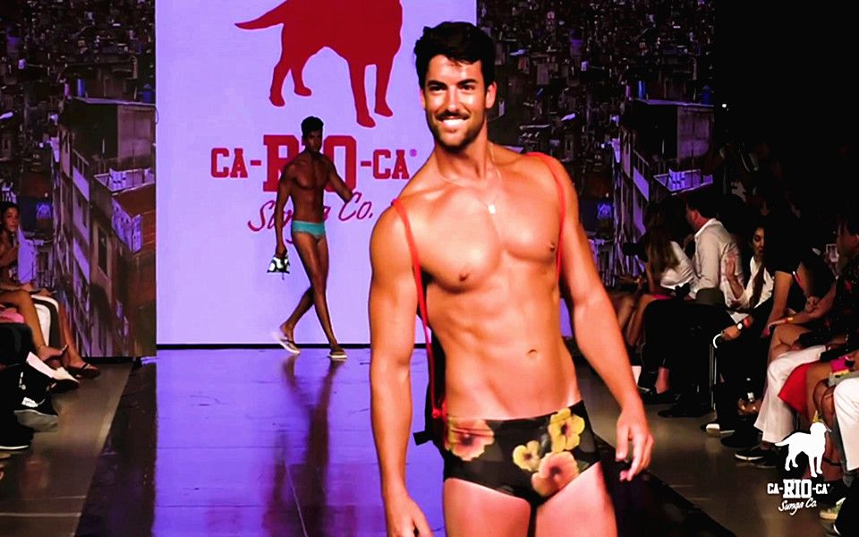 [图]【美好肉体】双胞胎吸睛！CA-RIO-CA Sunga Co. SS20 - Miami Swim Week Power