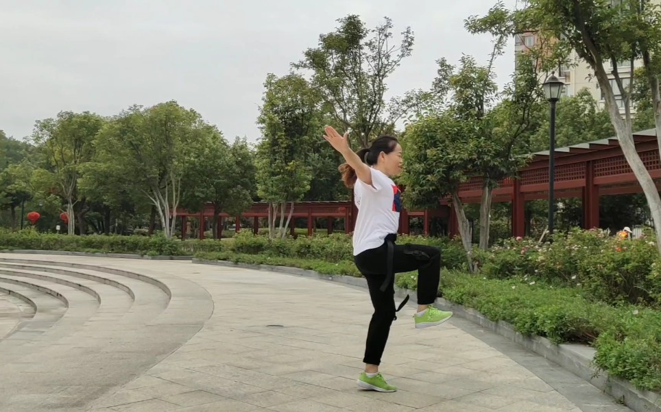 鬼步舞动感70最基础的舞步简单飘逸好看