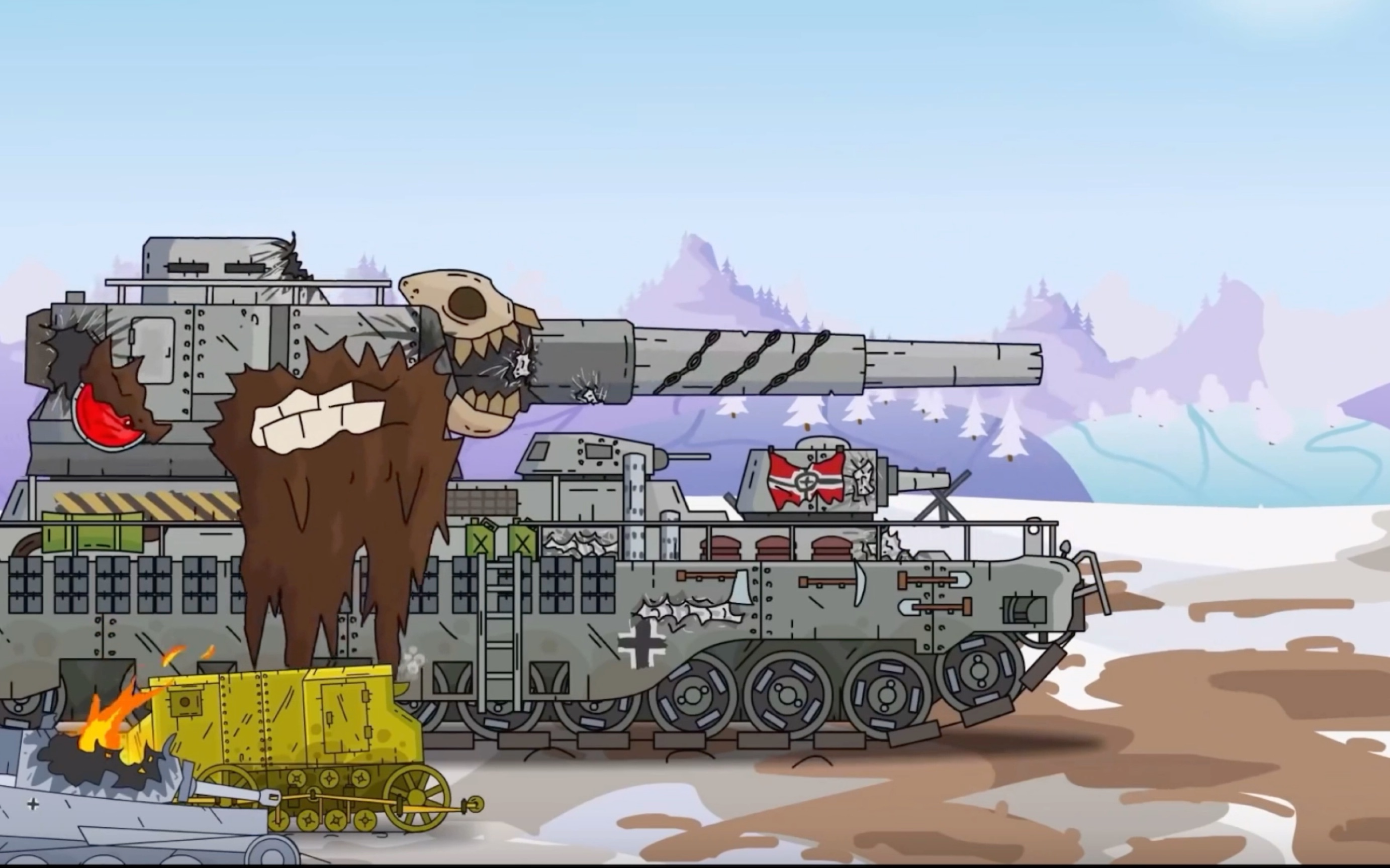 【gerand坦动/混剪】 盘点那些经典的德系坦克