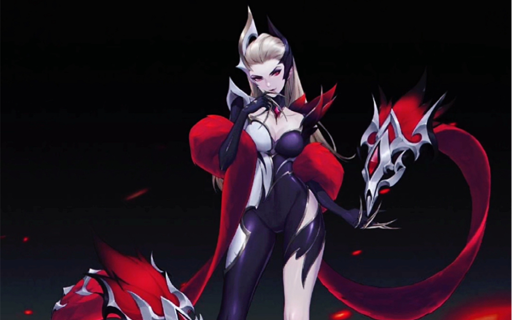 【英雄联盟】绝美魔女立绘