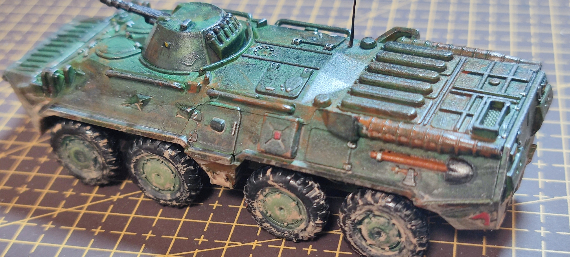 4d模型,btr-80装甲运输车