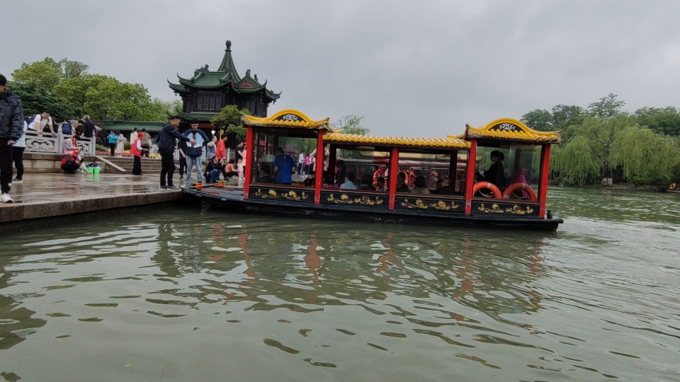 vlog瘦西湖二十四桥游船