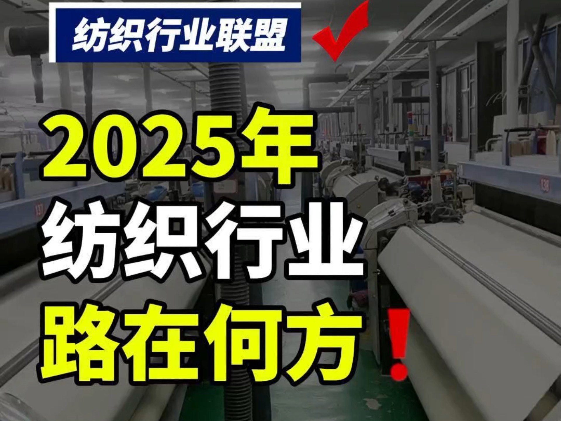 第13集丨2025年纺织行业该何去何从?#纺织联盟 #纺织人 #纺织行业交流群 #纺织交流 #纺织哔哩哔哩bilibili