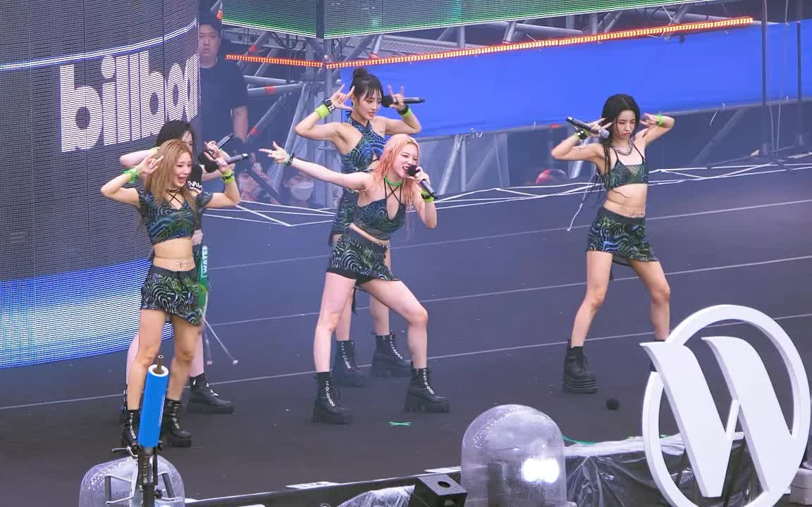 [图]【(G)I-DLE】220626 (G)I-DLE 'TOMBOY' water bomb 水上音乐节翻拍直拍