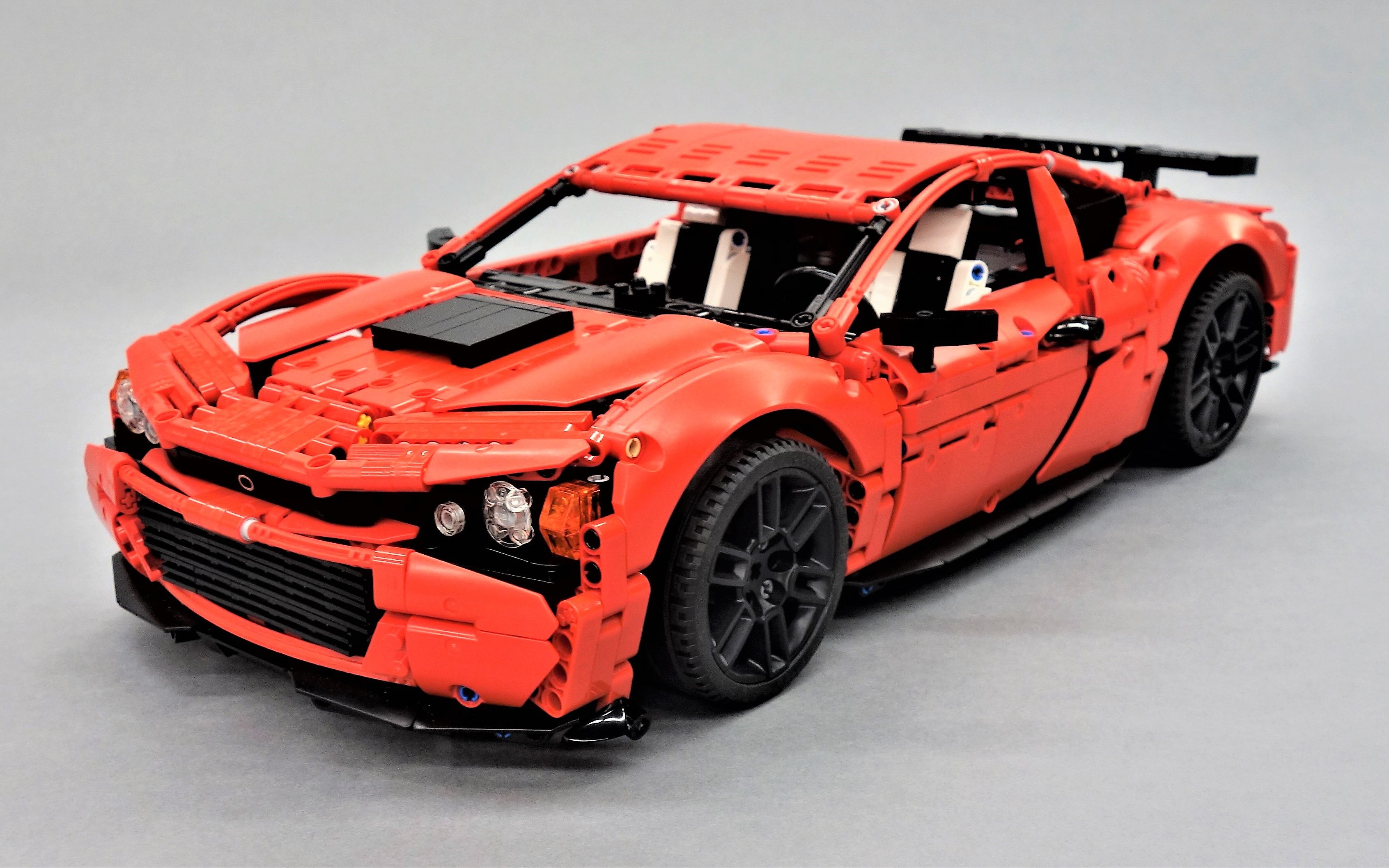 地狱犬 超级跑车 1:10 lego乐高 technic科技/机械 moc_哔哩哔哩_bili