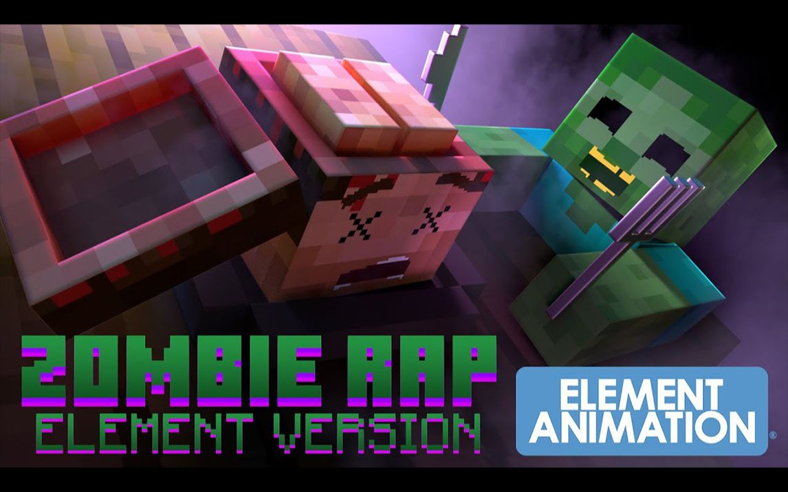 【我的世界说唱】《僵尸之歌 im a zombie》结局b - 我对史蒂夫你