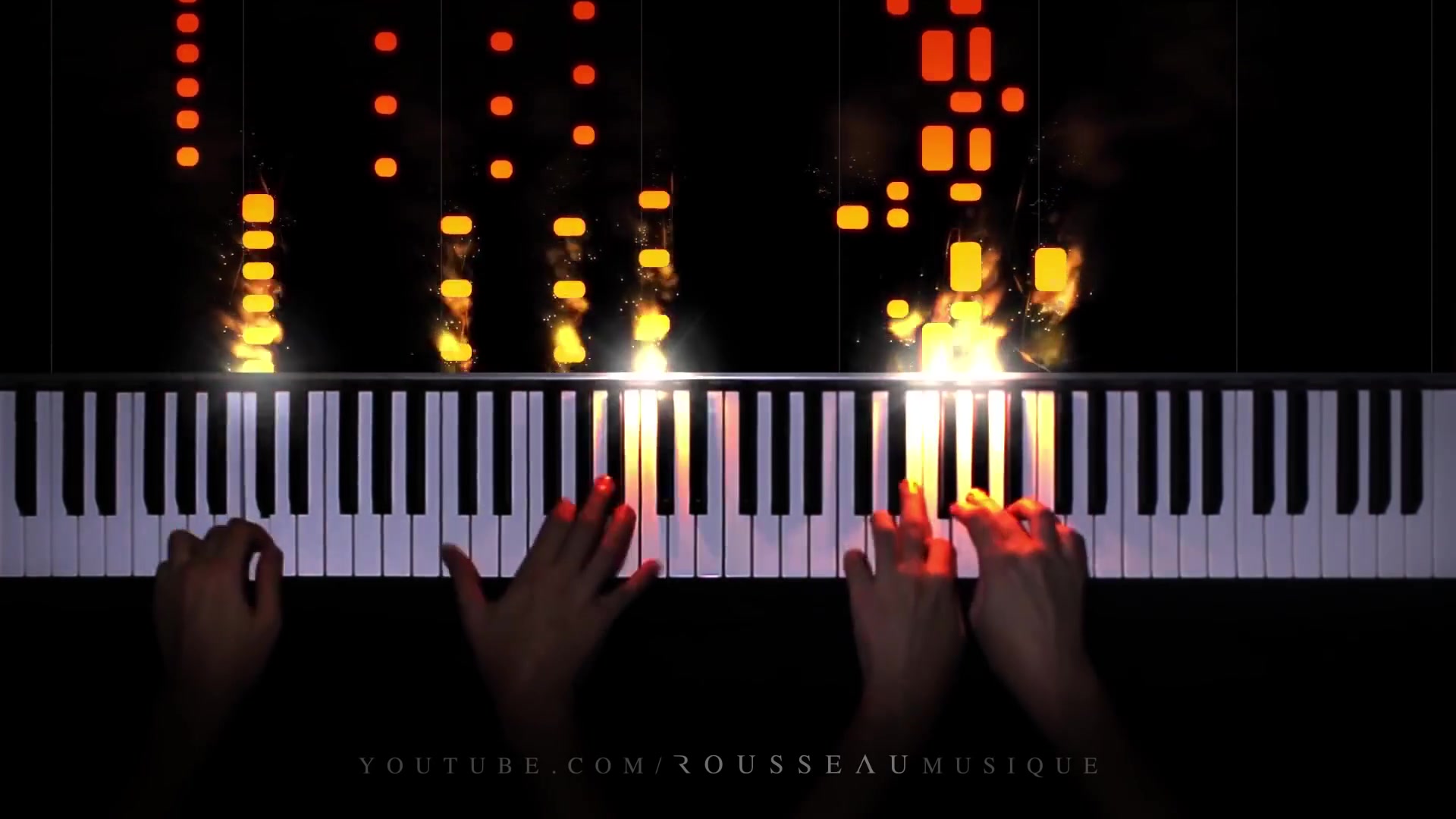 [图]piano solo DragonForce - Through the Fire and Flames