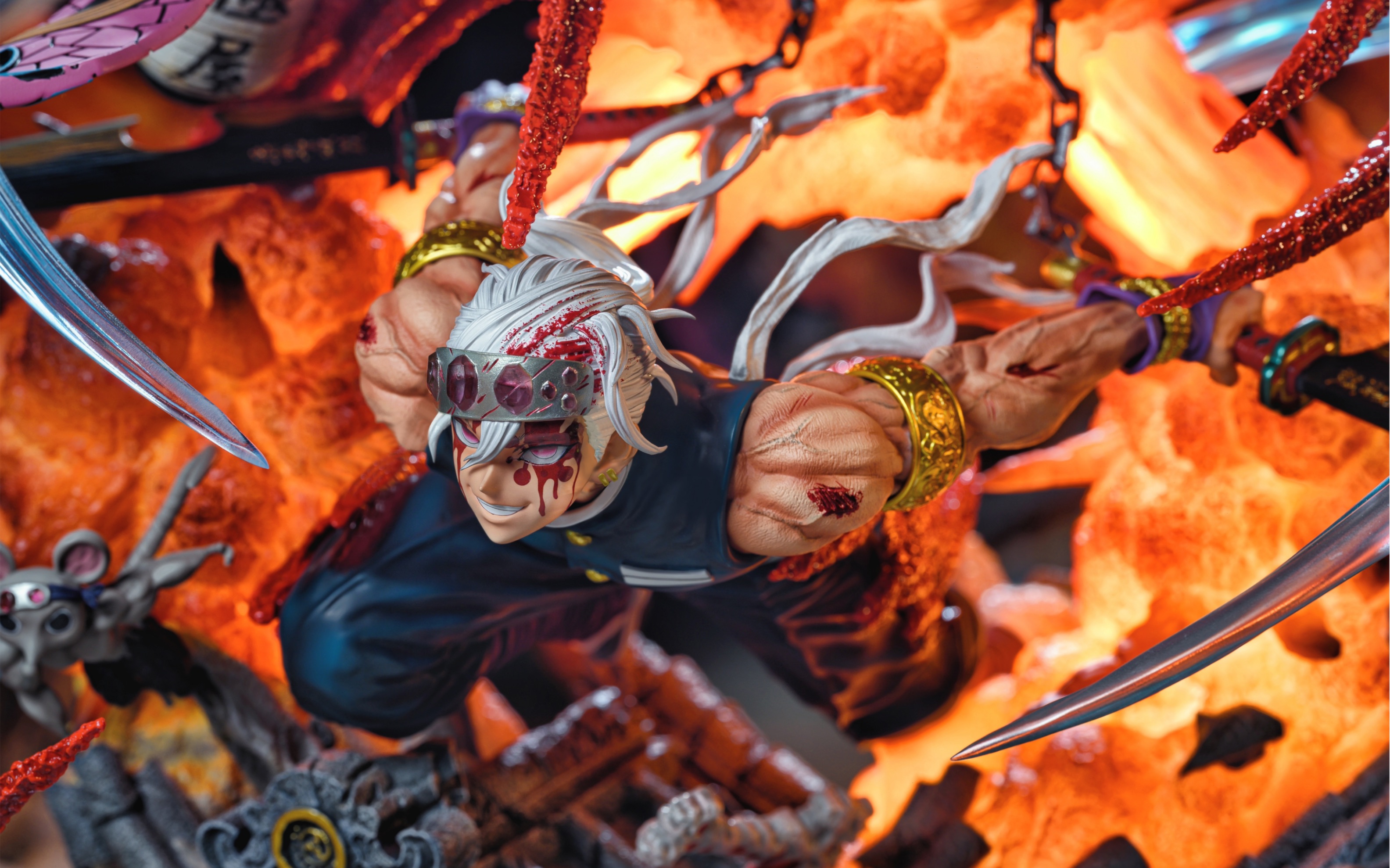 【安装视频】幻想屋 音柱 鬼灭之刃 手办雕像