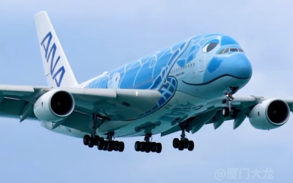 空客A380,世界上最大的客机,机身相当于8层楼高,它也被称为“空中巨无霸”哔哩哔哩bilibili