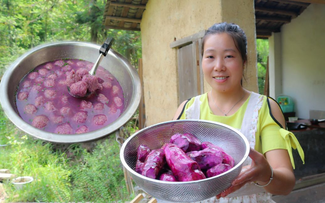 乡村的阿红图片