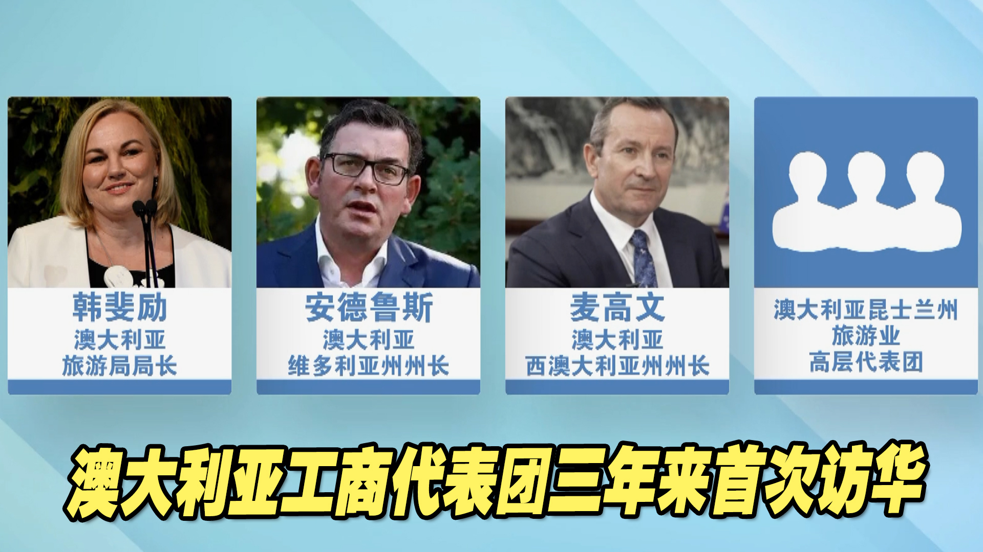 澳大利亚工商代表团三年来首次访华 对外传递什么信号?哔哩哔哩bilibili