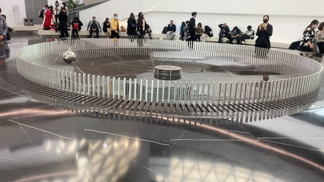 上海天文馆傅科摆_哔哩哔哩_bilibili