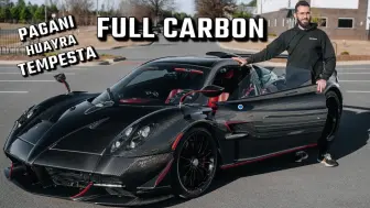 Download Video: 帕加尼（Pagani）Huayra Roadster Tempesta  裸碳