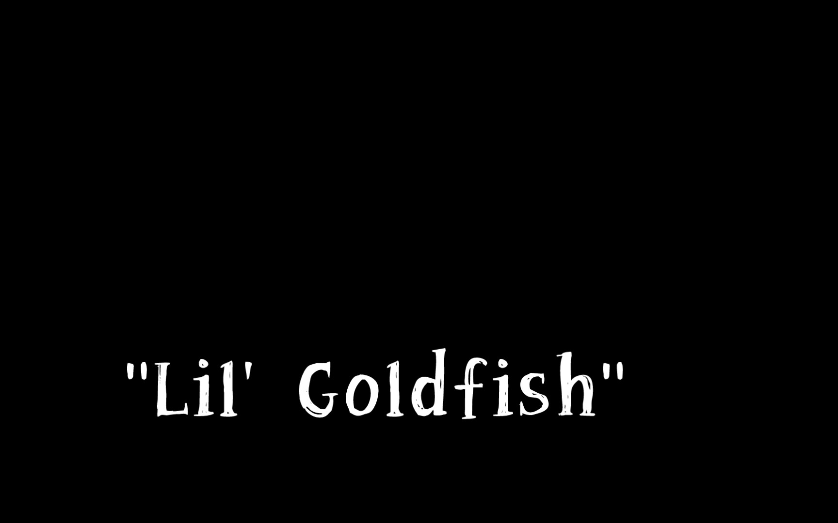 lil goldfish