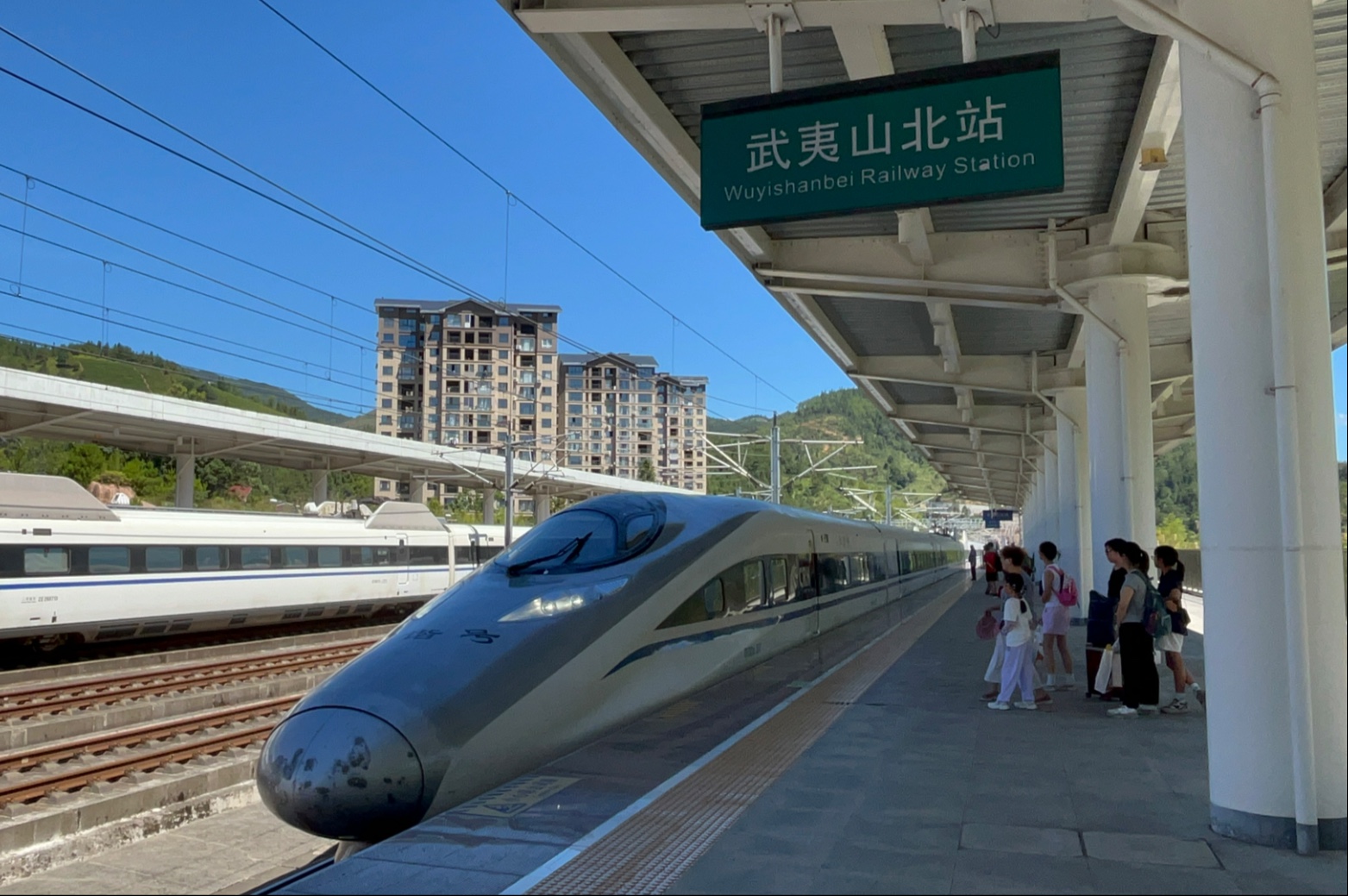 北g1651次(南昌局福州客运段)crh380al