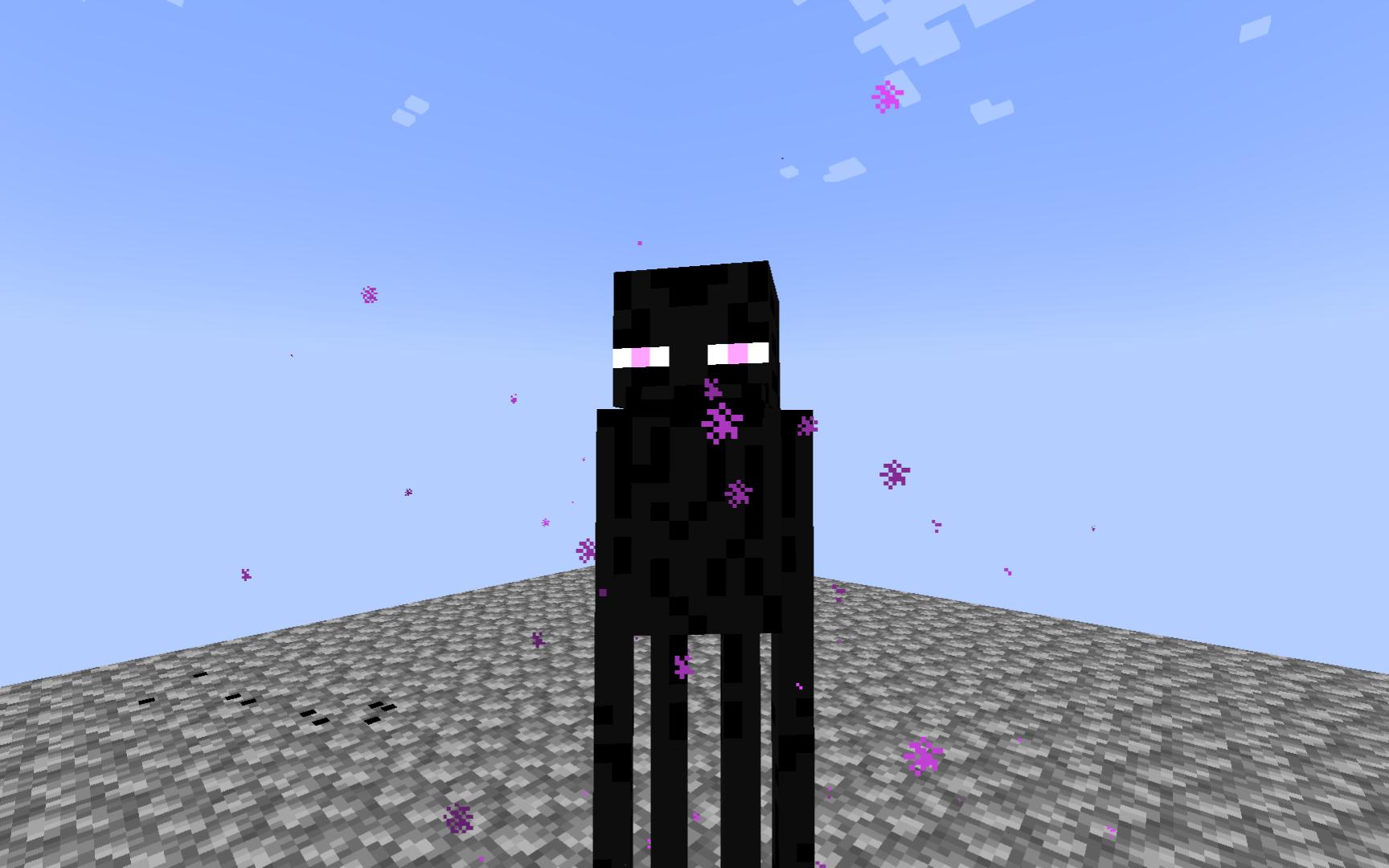 20的末影人被削了?不能反应子弹了?