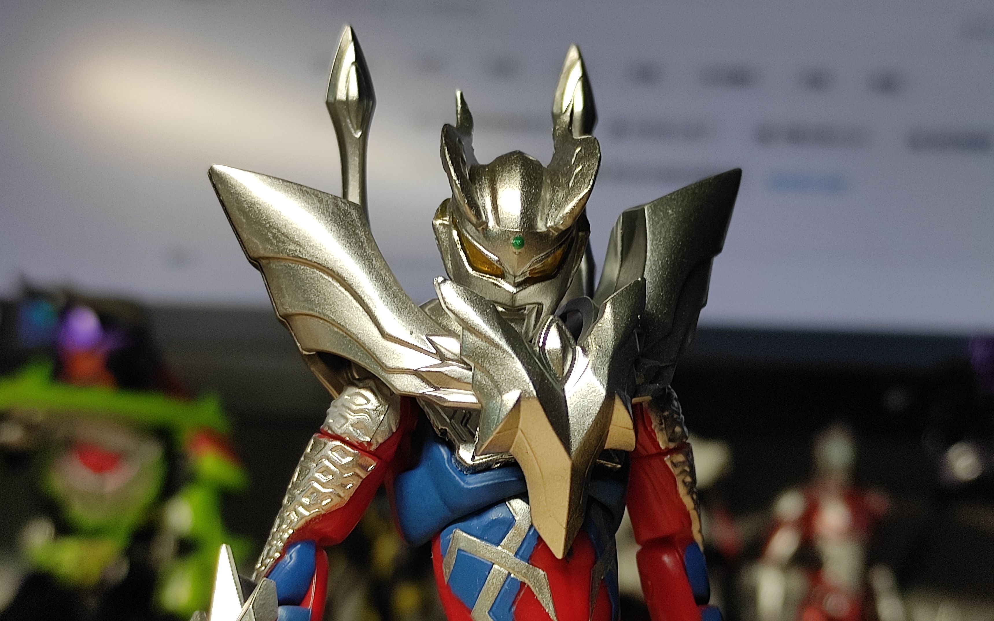 万代食玩奥特曼超动α6代理特供版帕拉吉盾展示