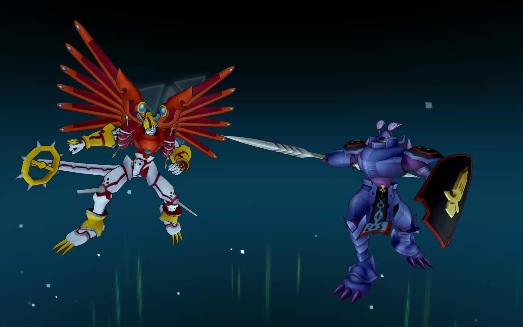 【数码宝贝linkz】闪光暴龙兽&颅骨兽:光辉与髑髅