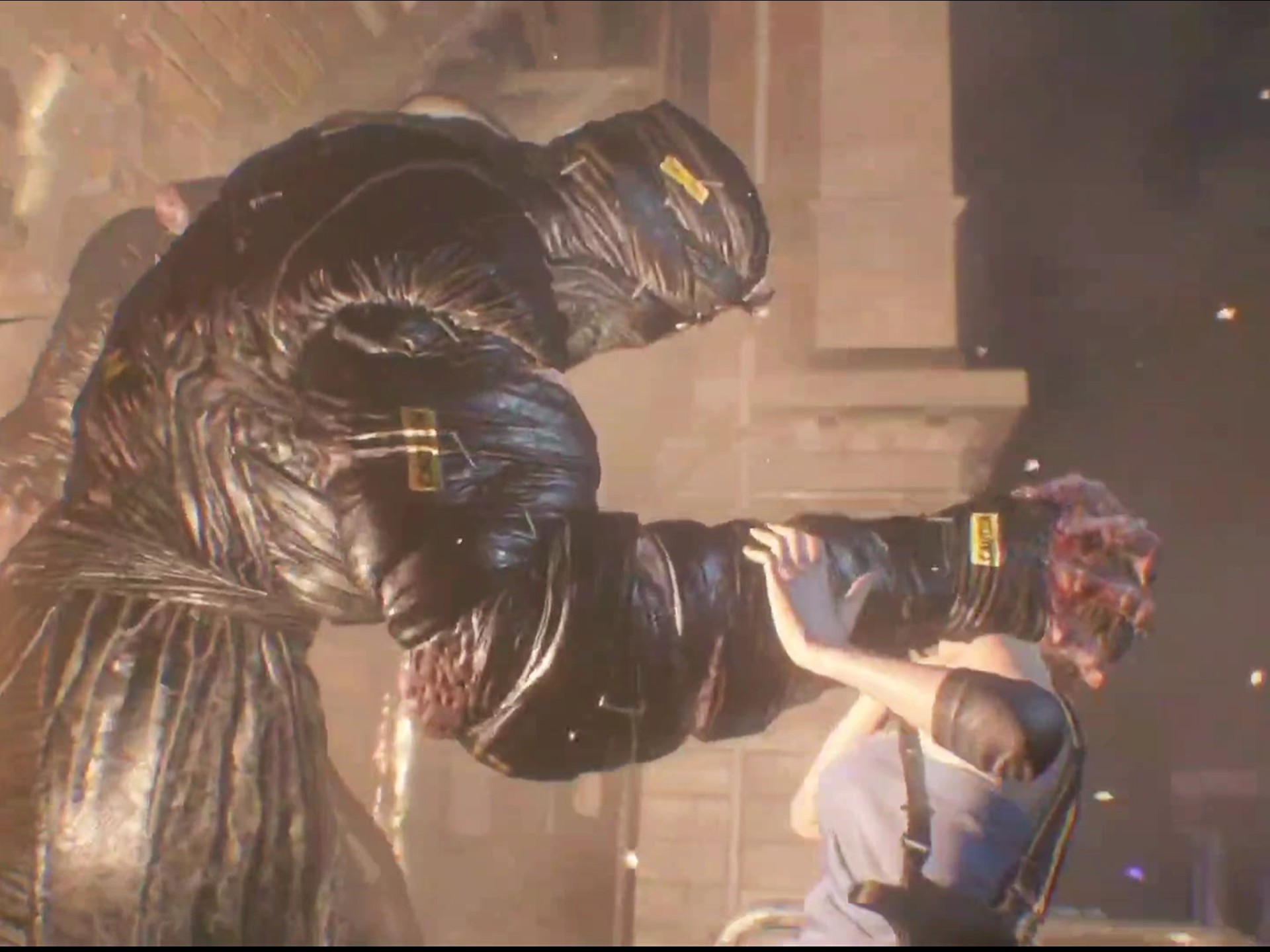 追击者不语,只是一味地追杀stars#吉尔瓦伦丁#生化危机3#追追