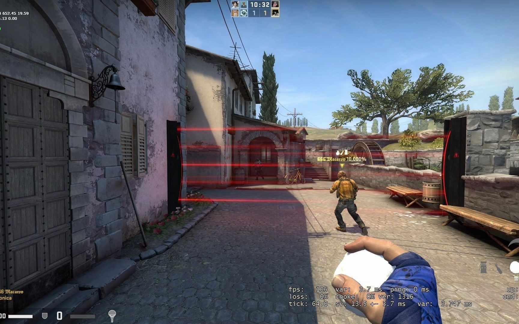 csgo躲猫猫炼狱小镇