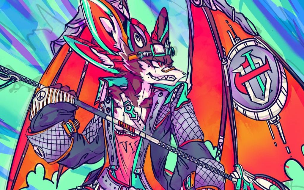 【furry绘画】procreat bad dragon(雾)