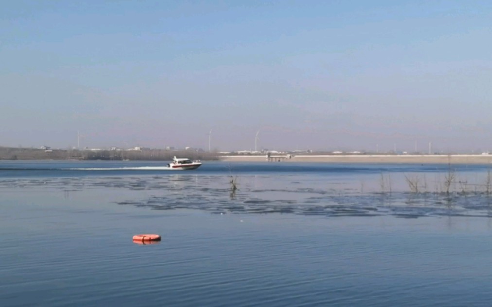 湯陰溼地公園湯河水庫,春回大地,天朗氣清,惠風和暢