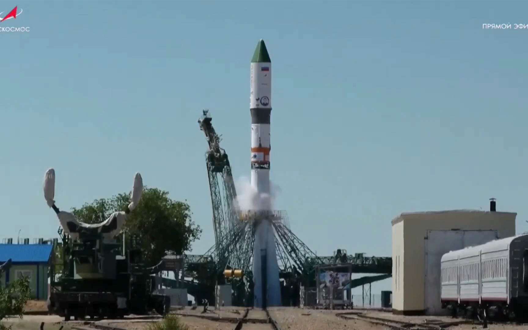 俄罗斯联盟2.1a火箭进步号飞船ms-27货运任务-2024年5月30日