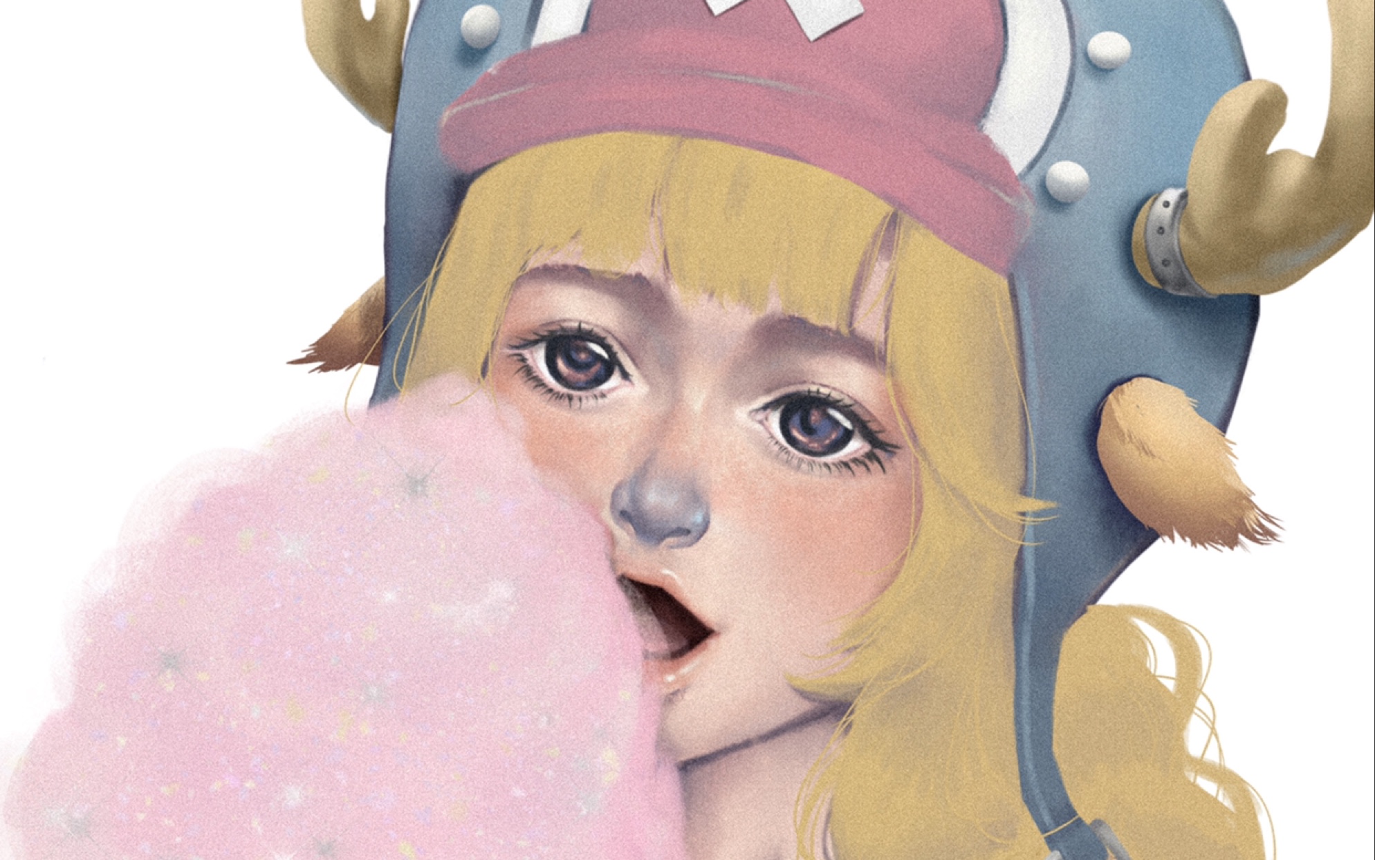 女版 乔巴 给大头画的情头